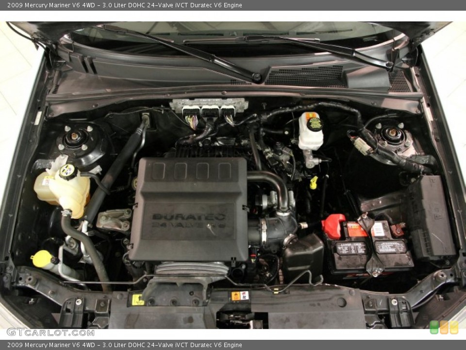 3.0 Liter DOHC 24-Valve iVCT Duratec V6 Engine for the 2009 Mercury Mariner #87643129
