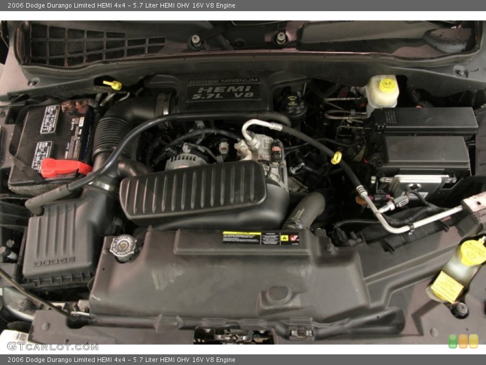 5.7 Liter HEMI OHV 16V V8 Engine for the 2006 Dodge Durango #87668216