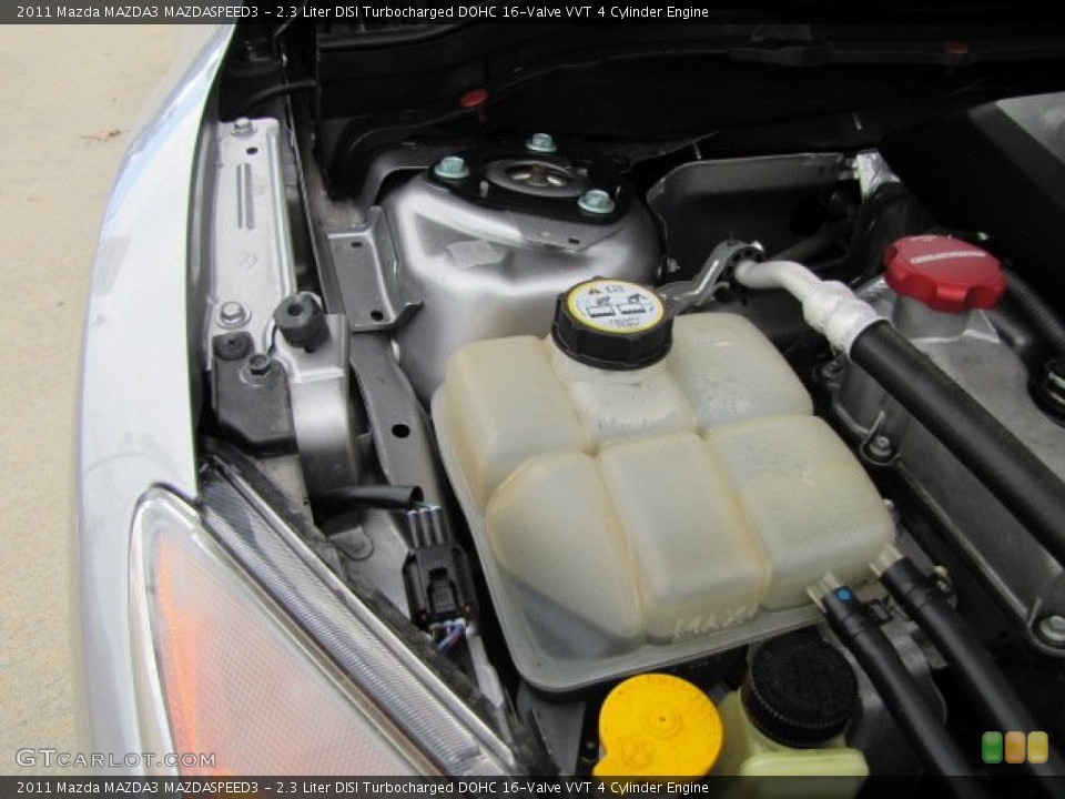 2.3 Liter DISI Turbocharged DOHC 16-Valve VVT 4 Cylinder Engine for the 2011 Mazda MAZDA3 #87674252