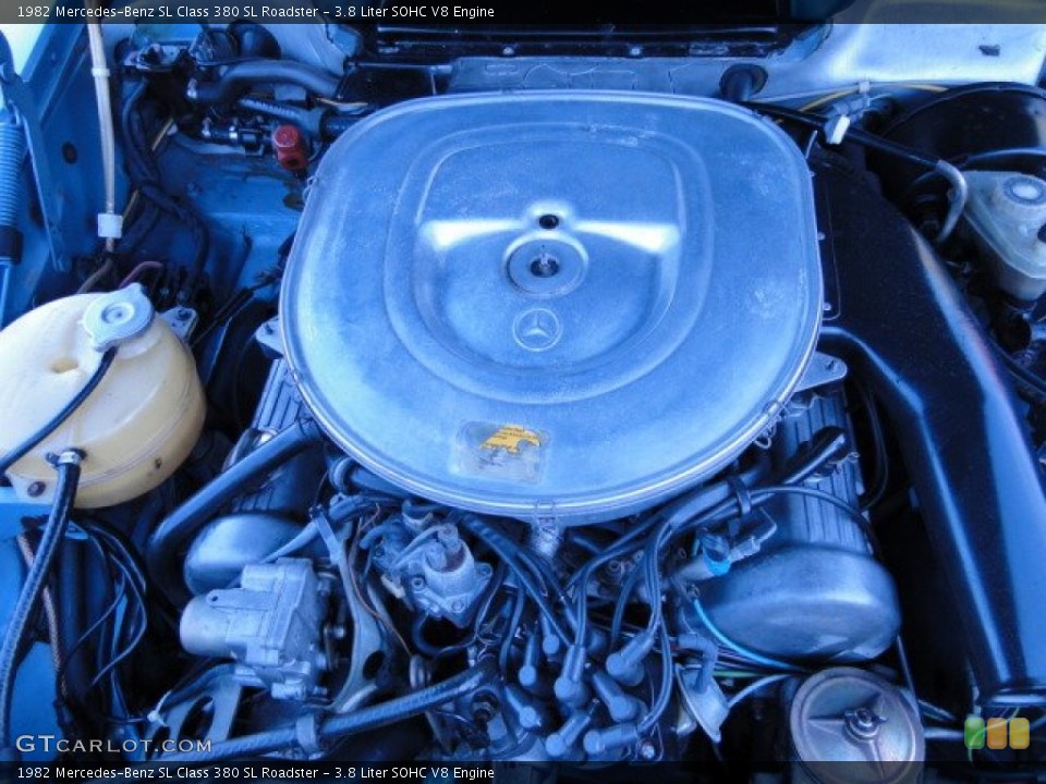 3.8 Liter SOHC V8 Engine for the 1982 Mercedes-Benz SL Class #87679226