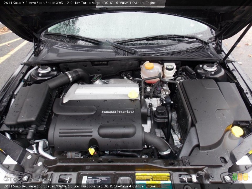 2.0 Liter Turbocharged DOHC 16-Valve 4 Cylinder Engine for the 2011 Saab 9-3 #87682709
