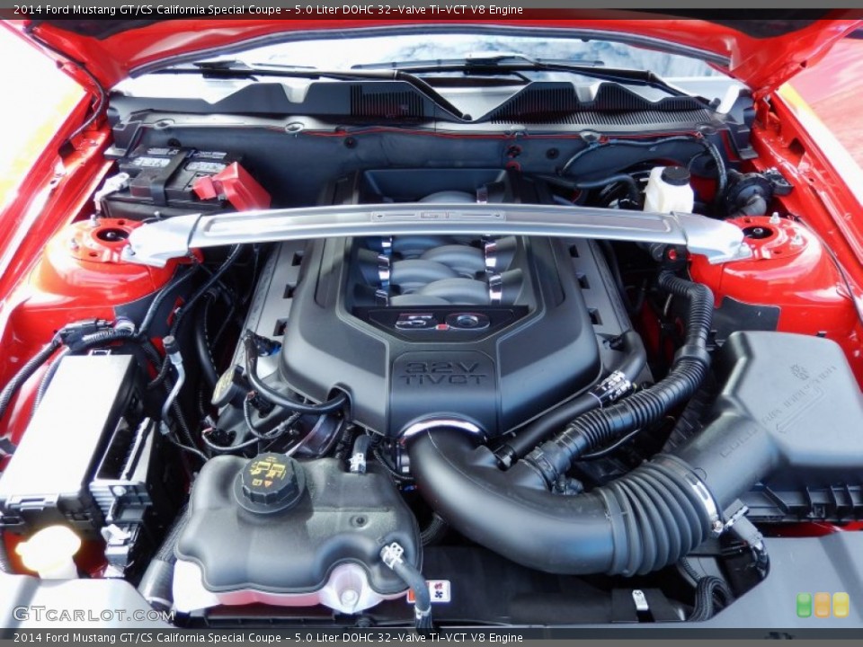 5.0 Liter DOHC 32-Valve Ti-VCT V8 Engine for the 2014 Ford Mustang #87684014