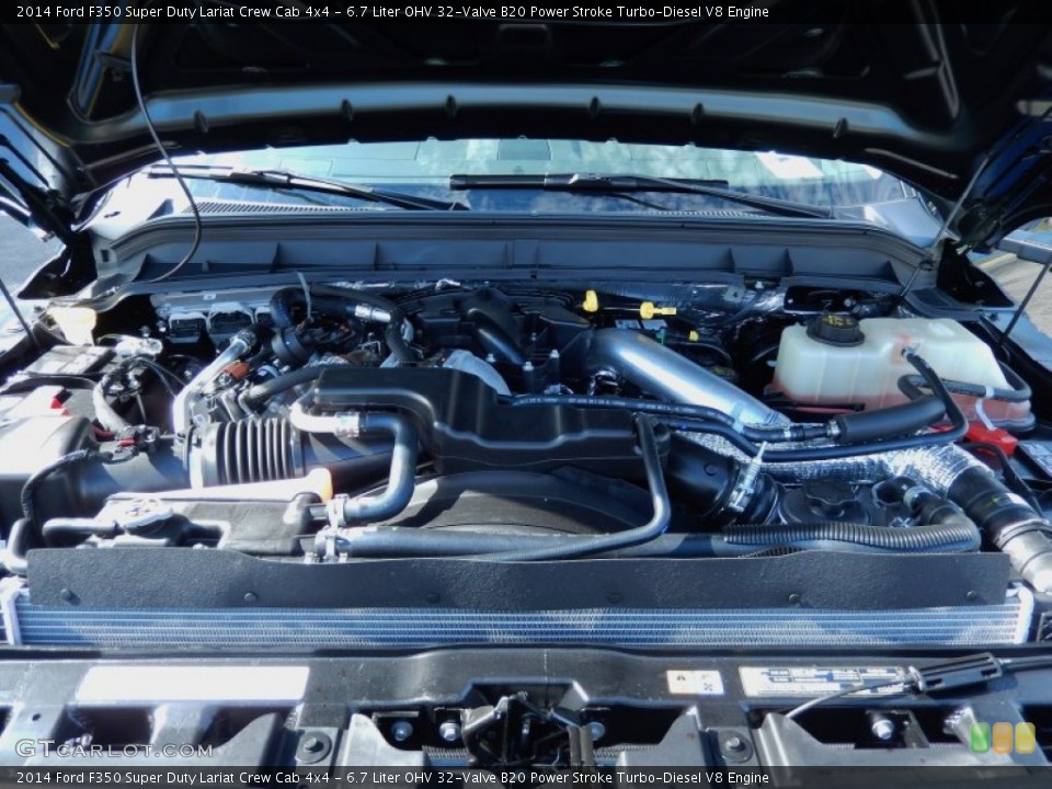 6.7 Liter OHV 32-Valve B20 Power Stroke Turbo-Diesel V8 Engine for the 2014 Ford F350 Super Duty #87685841