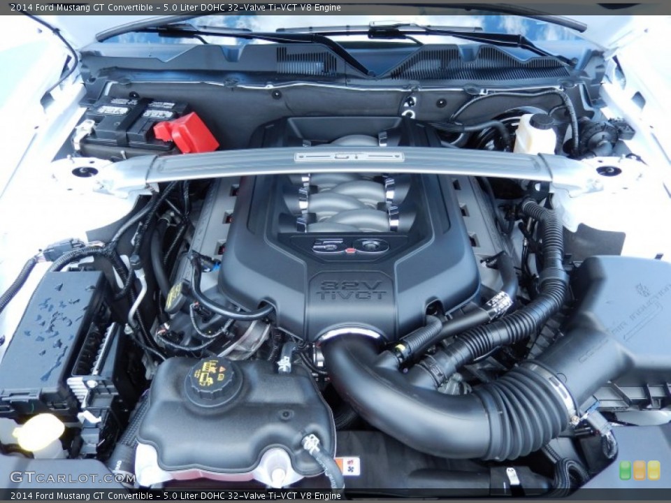5.0 Liter DOHC 32-Valve Ti-VCT V8 Engine for the 2014 Ford Mustang #87686453