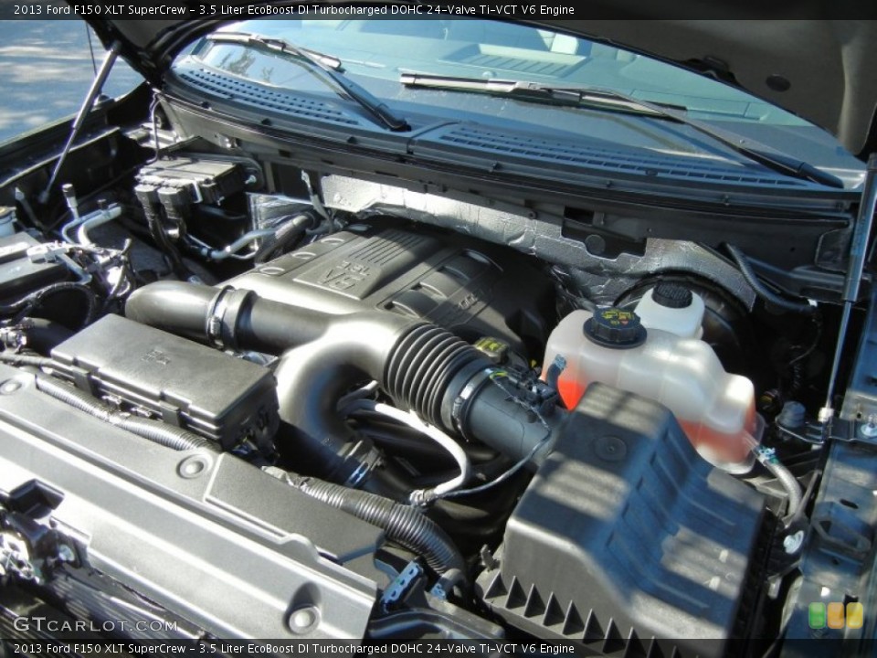 3.5 Liter EcoBoost DI Turbocharged DOHC 24-Valve Ti-VCT V6 Engine for the 2013 Ford F150 #87688212