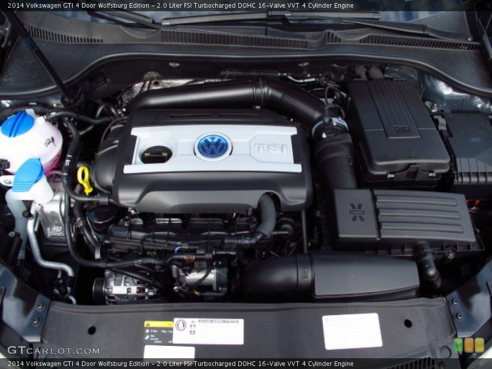 2.0 Liter FSI Turbocharged DOHC 16-Valve VVT 4 Cylinder Engine for the 2014 Volkswagen GTI #87688838