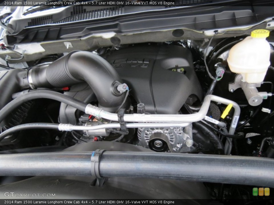 5.7 Liter HEMI OHV 16-Valve VVT MDS V8 Engine for the 2014 Ram 1500 #87693120