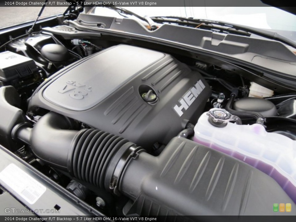 5.7 Liter HEMI OHV 16-Valve VVT V8 Engine for the 2014 Dodge Challenger #87693958