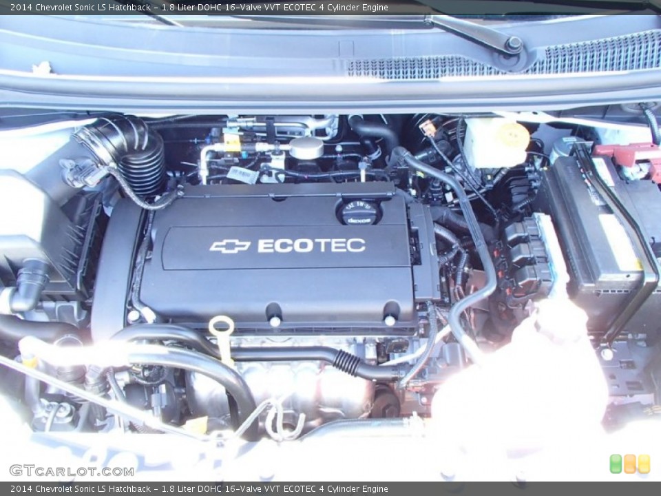 1.8 Liter DOHC 16-Valve VVT ECOTEC 4 Cylinder Engine for the 2014 Chevrolet Sonic #87696389