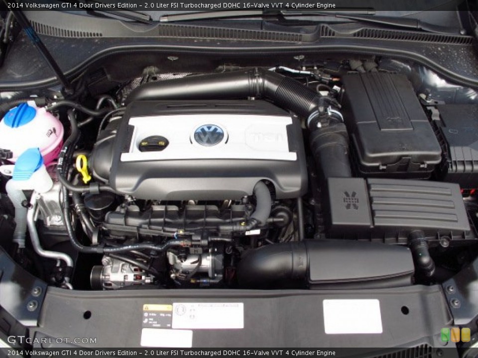 2.0 Liter FSI Turbocharged DOHC 16-Valve VVT 4 Cylinder Engine for the 2014 Volkswagen GTI #87707345