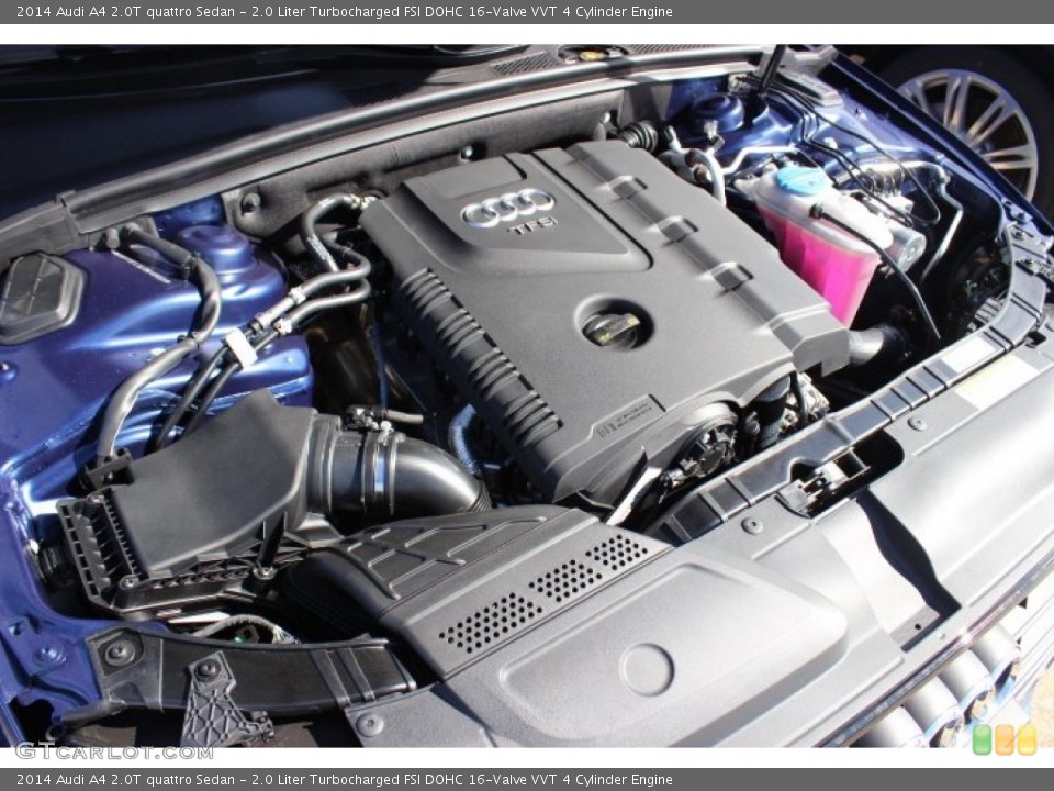 2.0 Liter Turbocharged FSI DOHC 16-Valve VVT 4 Cylinder Engine for the 2014 Audi A4 #87717204