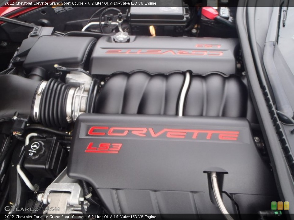 6.2 Liter OHV 16-Valve LS3 V8 Engine for the 2012 Chevrolet Corvette #87719331