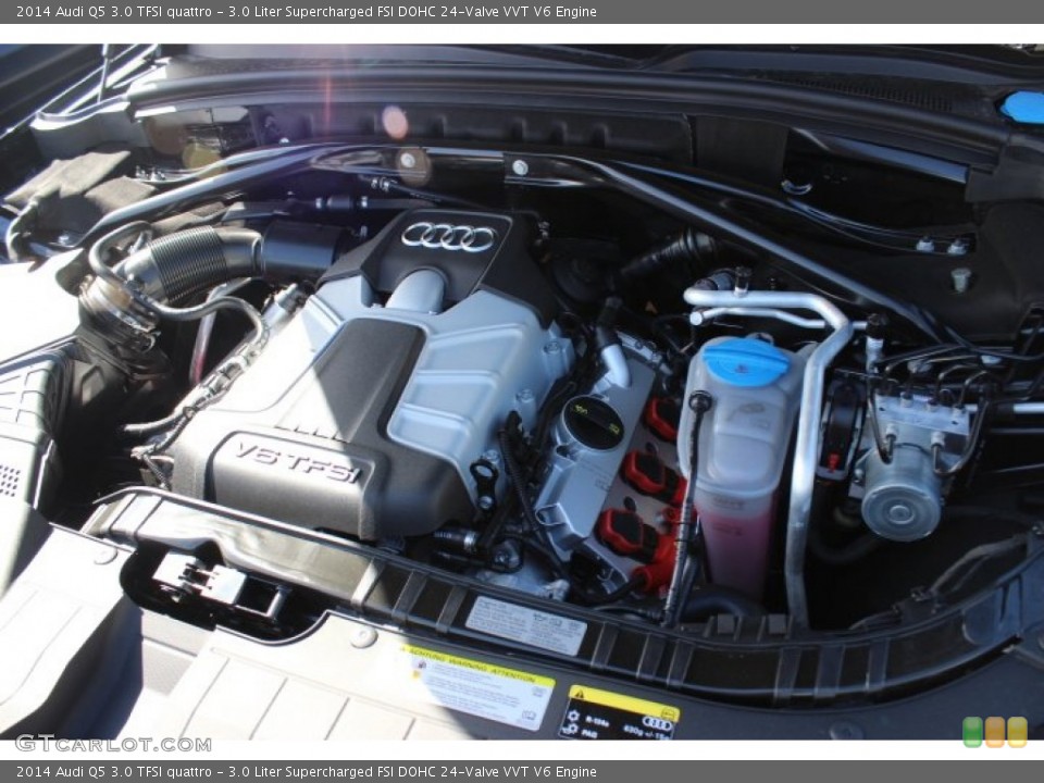 3.0 Liter Supercharged FSI DOHC 24-Valve VVT V6 Engine for the 2014 Audi Q5 #87722445