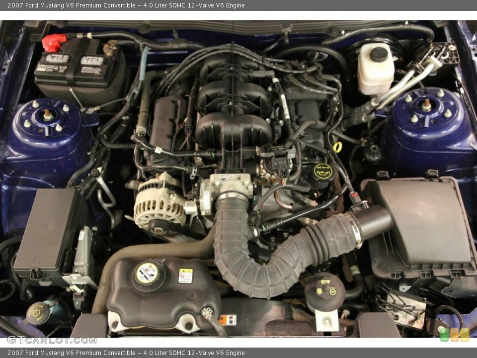 4.0 Liter SOHC 12-Valve V6 Engine for the 2007 Ford Mustang #87724947