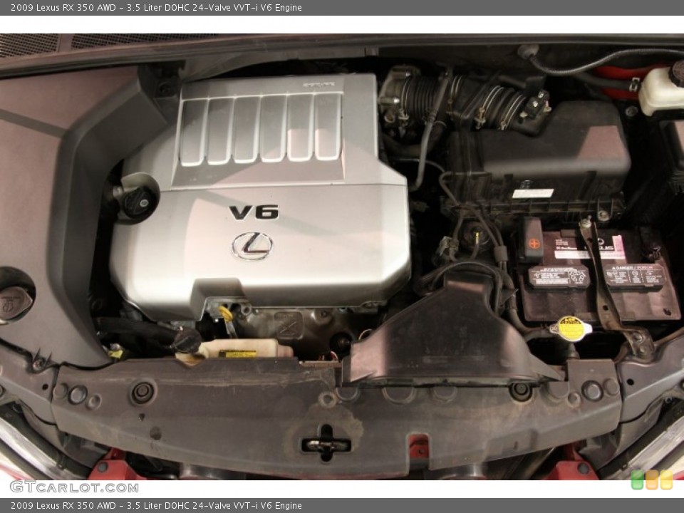 3.5 Liter DOHC 24-Valve VVT-i V6 Engine for the 2009 Lexus RX #87726442