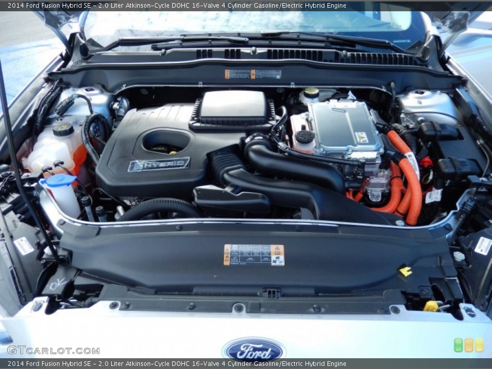 2.0 Liter Atkinson-Cycle DOHC 16-Valve 4 Cylinder Gasoline/Electric Hybrid Engine for the 2014 Ford Fusion #87735198