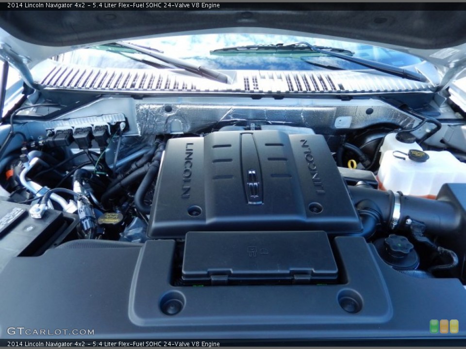 5.4 Liter Flex-Fuel SOHC 24-Valve V8 Engine for the 2014 Lincoln Navigator #87735537