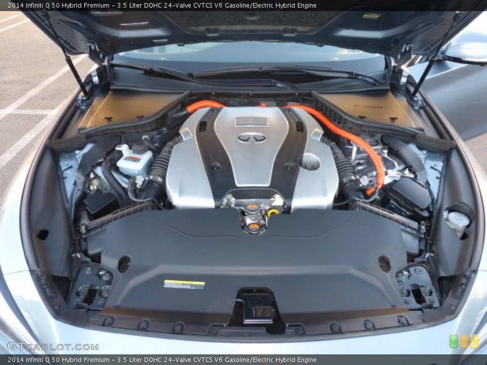 3.5 Liter DOHC 24-Valve CVTCS V6 Gasoline/Electric Hybrid Engine for the 2014 Infiniti Q #87735670