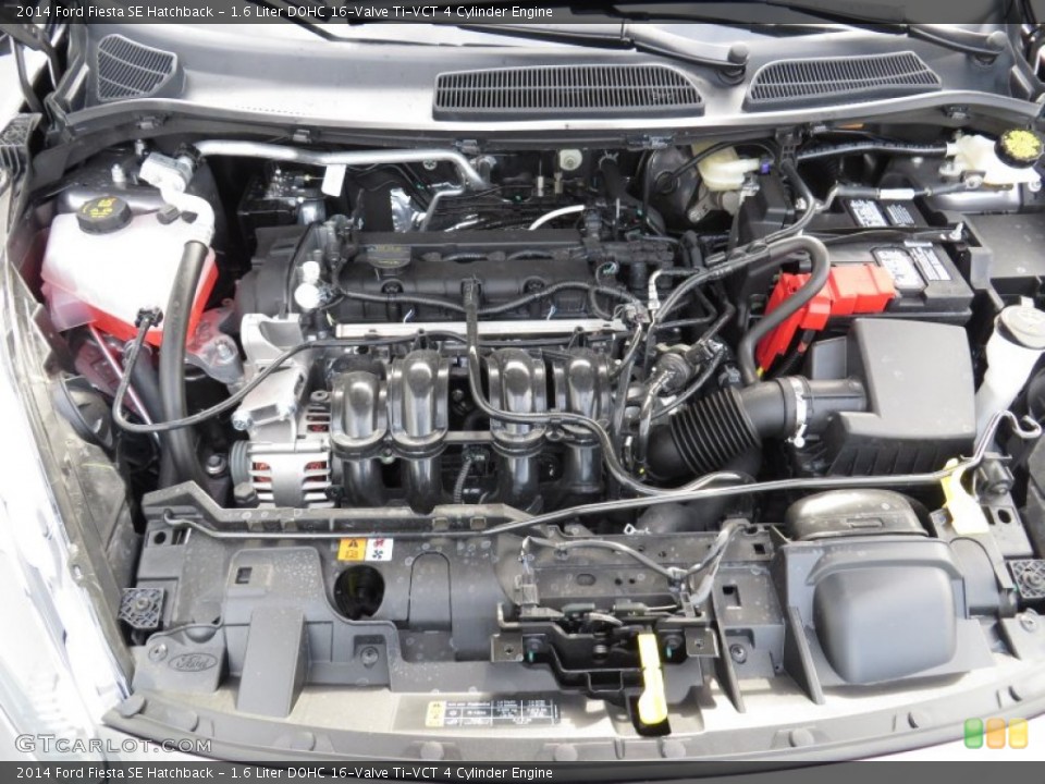 1.6 Liter DOHC 16-Valve Ti-VCT 4 Cylinder Engine for the 2014 Ford Fiesta #87742317