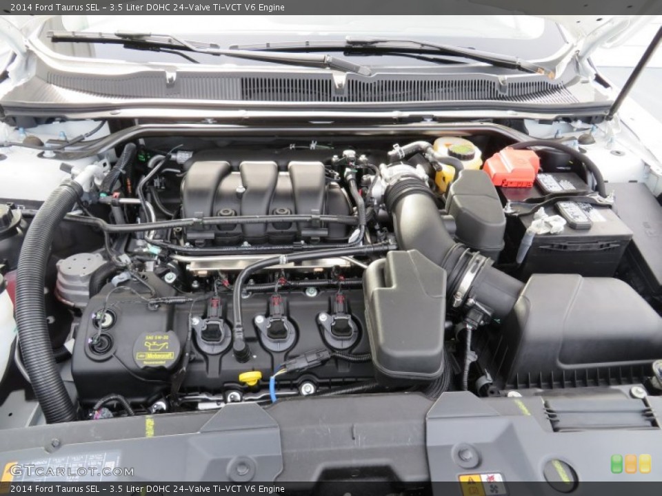 3.5 Liter DOHC 24-Valve Ti-VCT V6 Engine for the 2014 Ford Taurus #87744009
