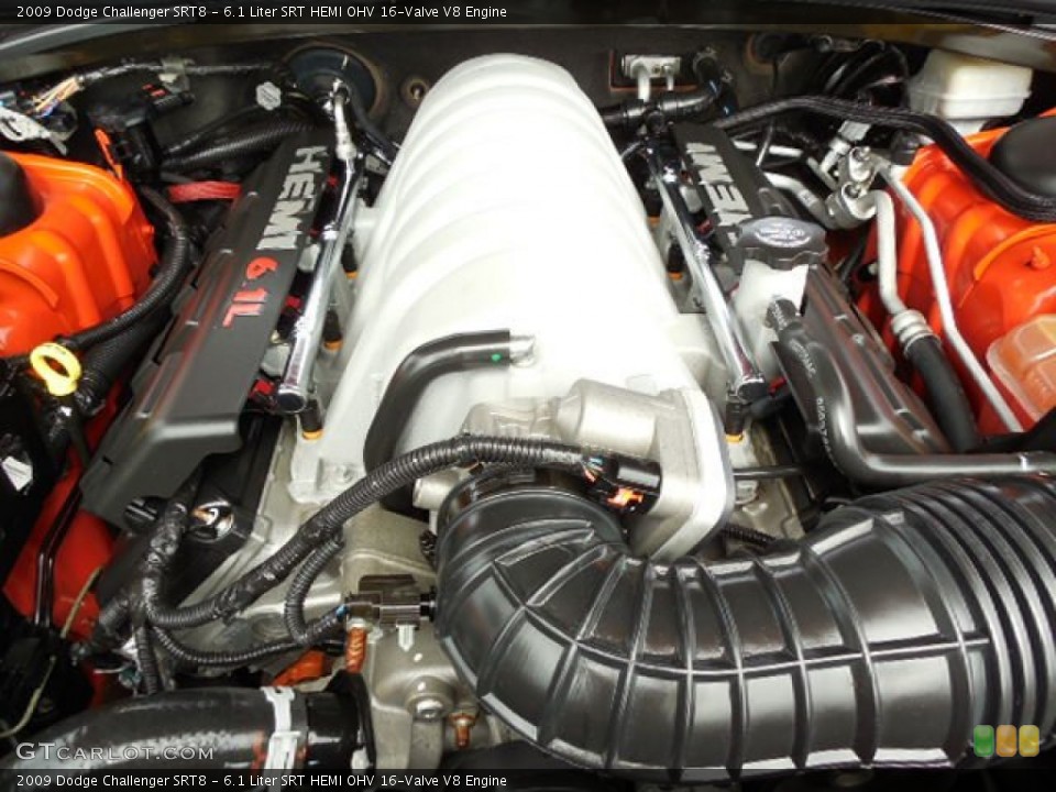6.1 Liter SRT HEMI OHV 16-Valve V8 Engine for the 2009 Dodge Challenger #87748932