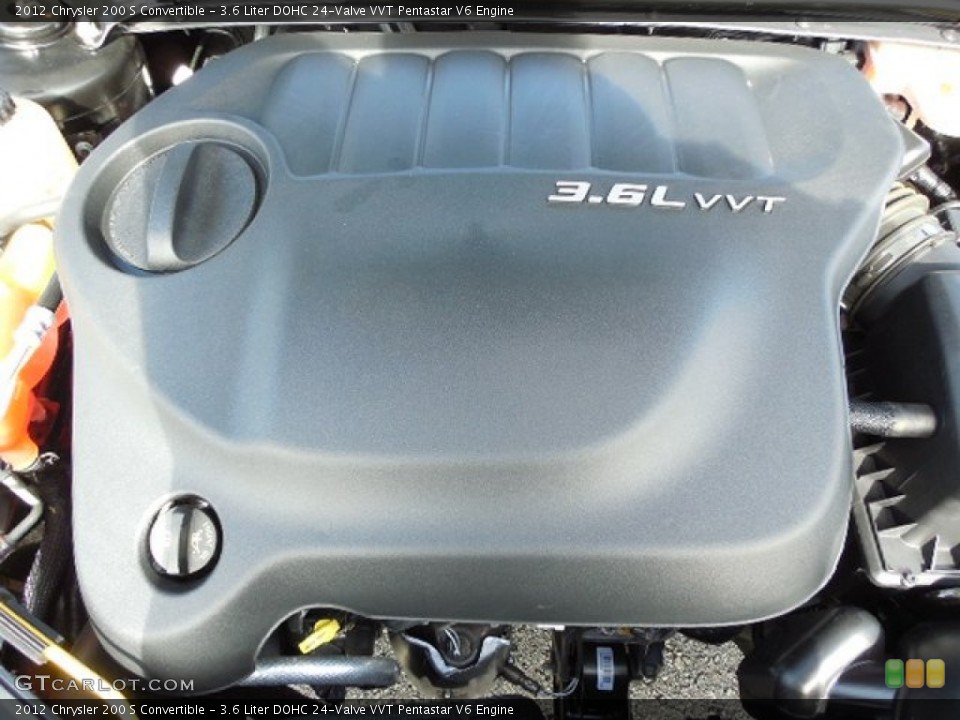 3.6 Liter DOHC 24-Valve VVT Pentastar V6 Engine for the 2012 Chrysler 200 #87753459