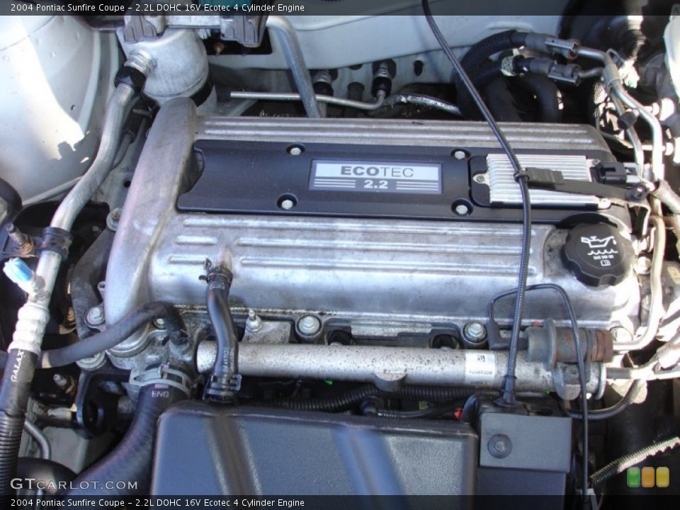 2.2L DOHC 16V Ecotec 4 Cylinder 2004 Pontiac Sunfire Engine