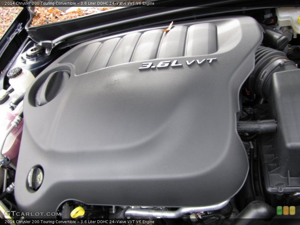 3.6 Liter DOHC 24-Valve VVT V6 Engine for the 2014 Chrysler 200 #87777474