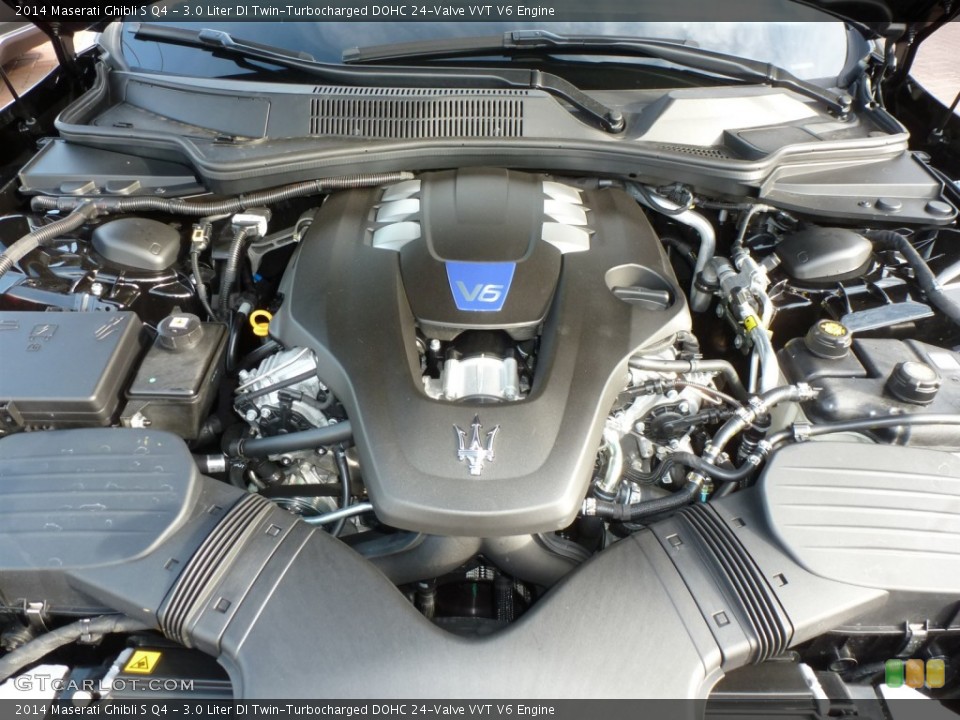 3.0 Liter DI Twin-Turbocharged DOHC 24-Valve VVT V6 Engine for the 2014 Maserati Ghibli #87786017