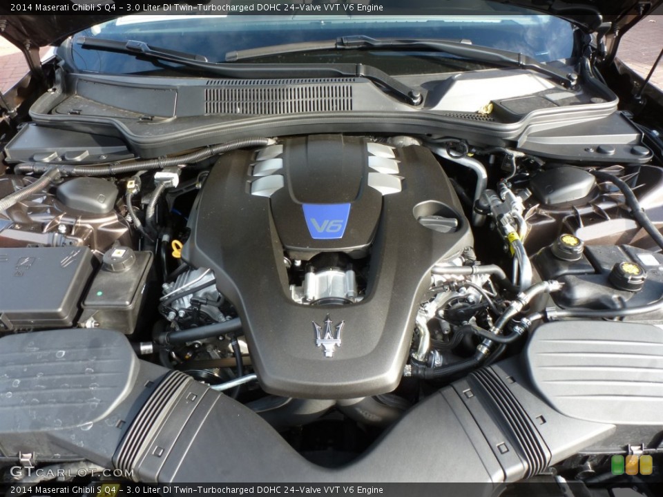 3.0 Liter DI Twin-Turbocharged DOHC 24-Valve VVT V6 Engine for the 2014 Maserati Ghibli #87787160