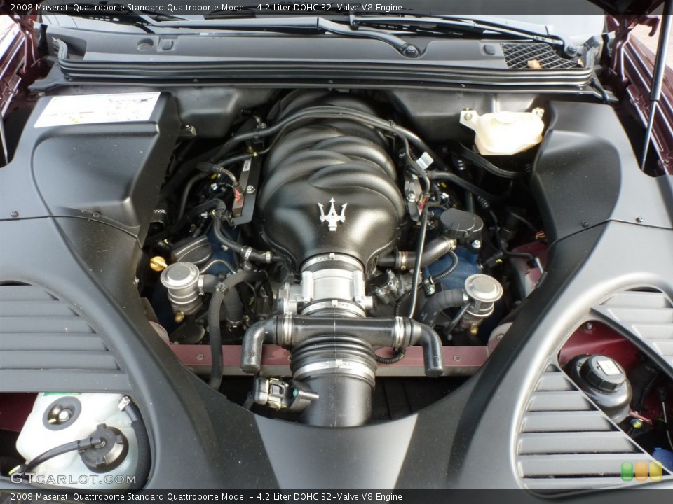 4.2 Liter DOHC 32-Valve V8 Engine for the 2008 Maserati Quattroporte #87789593