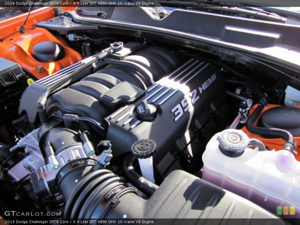 6.4 Liter SRT HEMI OHV 16-Valve V8 Engine for the 2014 Dodge Challenger #87793009