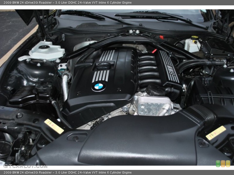 3.0 Liter DOHC 24-Valve VVT Inline 6 Cylinder 2009 BMW Z4 Engine