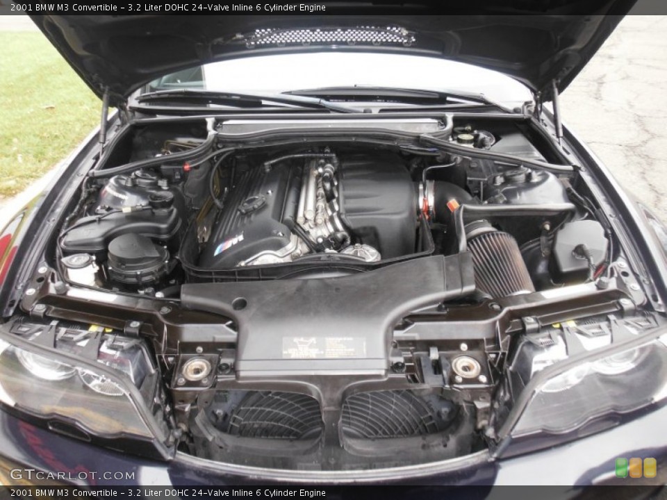 3.2 Liter DOHC 24-Valve Inline 6 Cylinder Engine for the 2001 BMW M3 #87837077