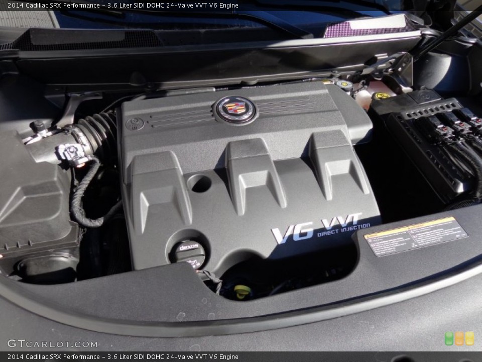 3.6 Liter SIDI DOHC 24-Valve VVT V6 Engine for the 2014 Cadillac SRX #87845990
