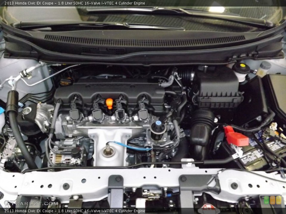 1.8 Liter SOHC 16-Valve i-VTEC 4 Cylinder Engine for the 2013 Honda Civic #87850388