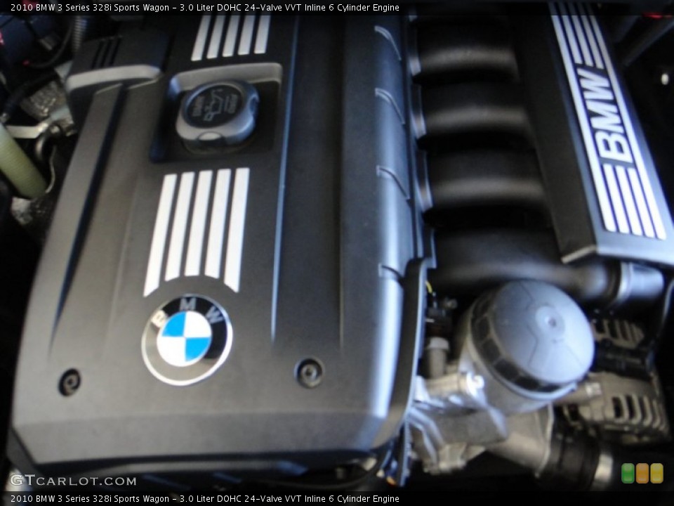 3.0 Liter DOHC 24-Valve VVT Inline 6 Cylinder Engine for the 2010 BMW 3 Series #87874239