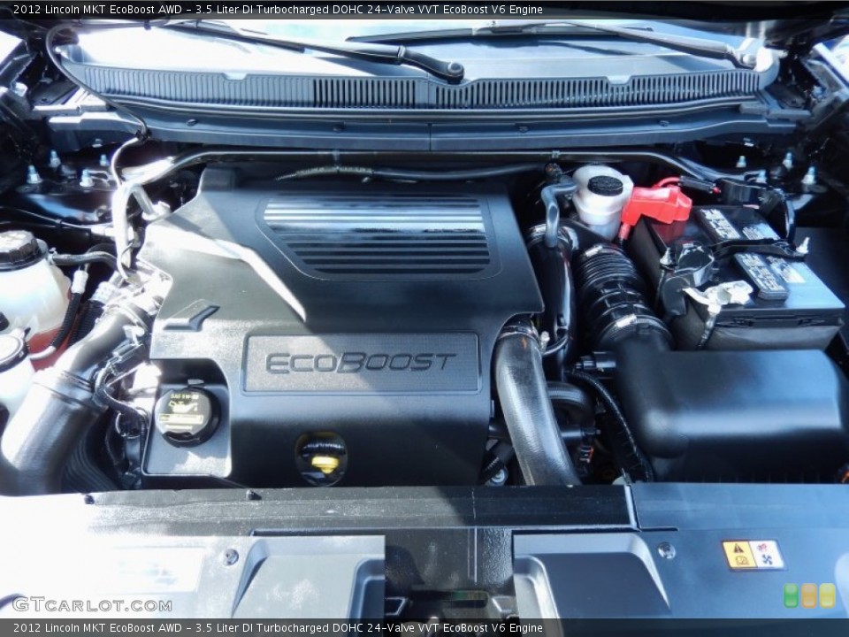 3.5 Liter DI Turbocharged DOHC 24-Valve VVT EcoBoost V6 Engine for the 2012 Lincoln MKT #87889901