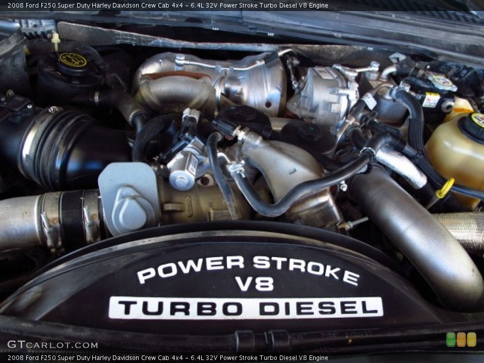 6.4L 32V Power Stroke Turbo Diesel V8 Engine for the 2008 Ford F250 Super Duty #87896668