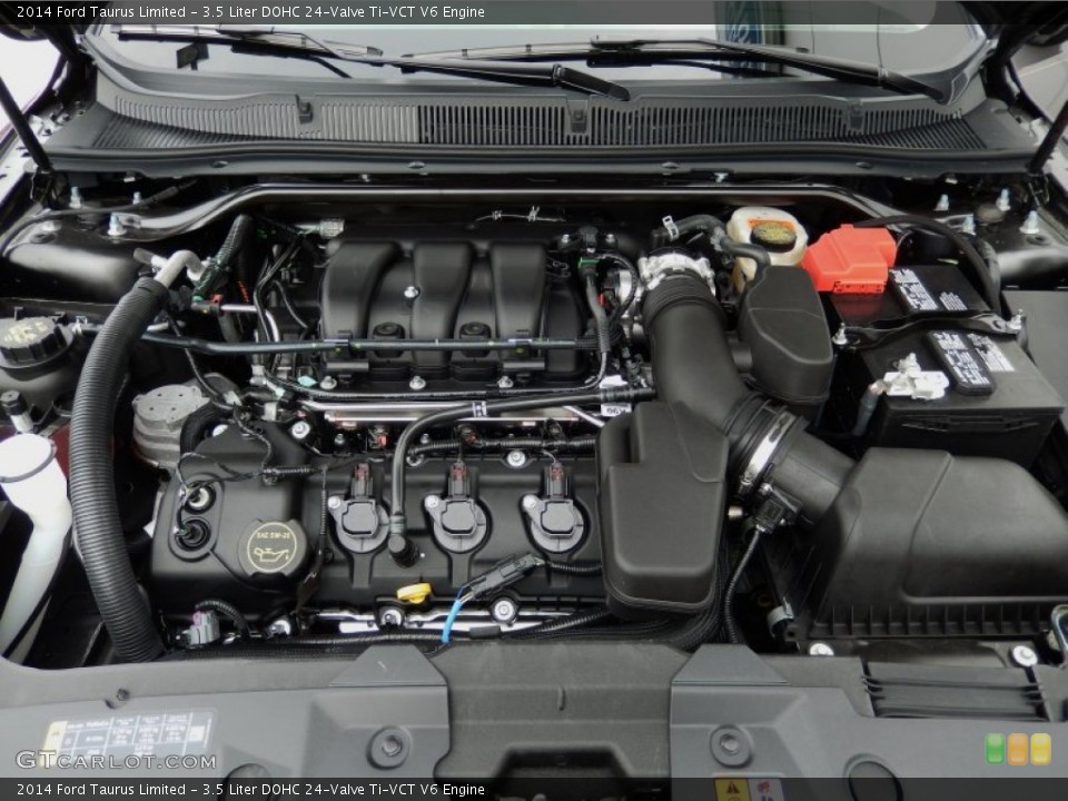 3.5 Liter DOHC 24-Valve Ti-VCT V6 Engine for the 2014 Ford Taurus #87897511