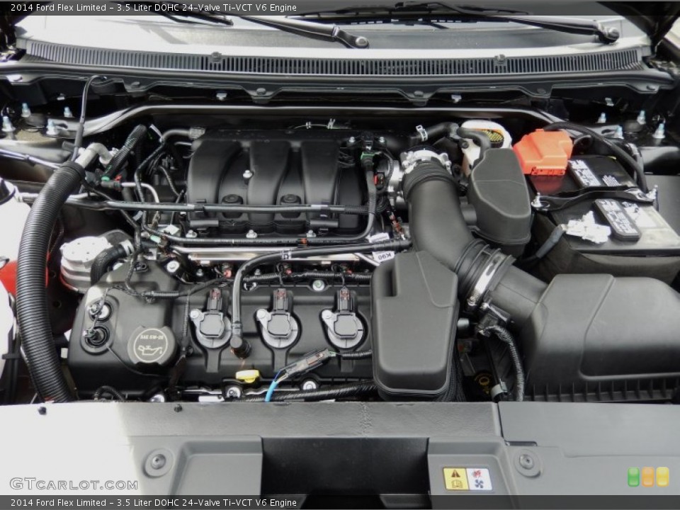 3.5 Liter DOHC 24-Valve Ti-VCT V6 Engine for the 2014 Ford Flex #87899278