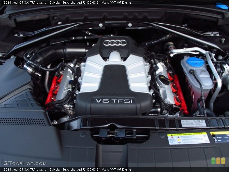 3.0 Liter Supercharged FSI DOHC 24-Valve VVT V6 Engine for the 2014 Audi Q5 #87954381