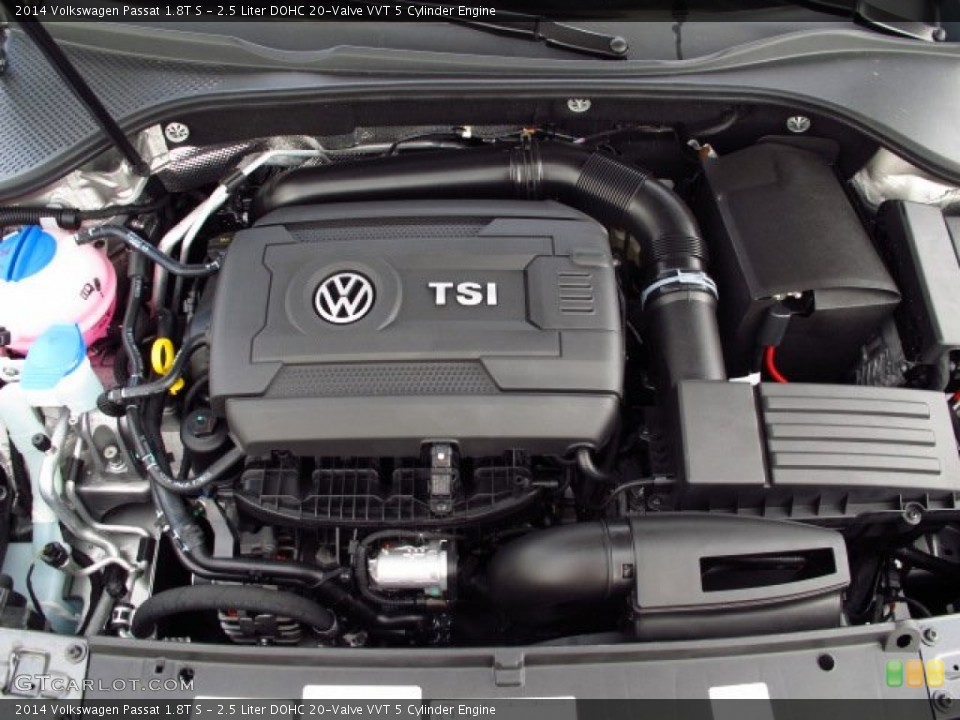 2.5 Liter DOHC 20-Valve VVT 5 Cylinder Engine for the 2014 Volkswagen Passat #87971406