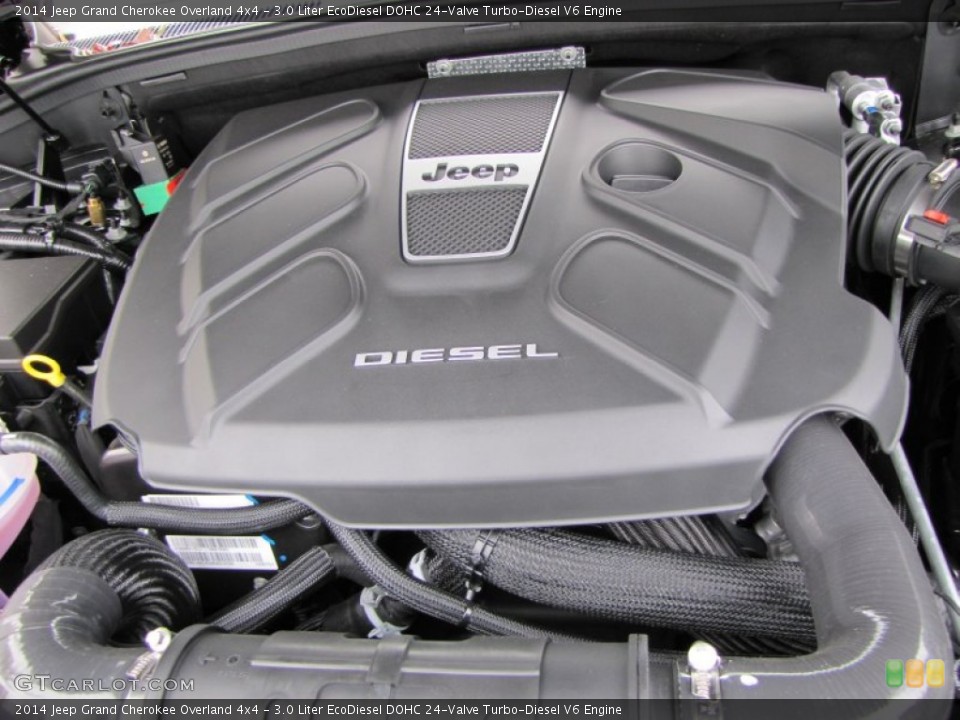 3.0 Liter EcoDiesel DOHC 24-Valve Turbo-Diesel V6 Engine for the 2014 Jeep Grand Cherokee #87978447