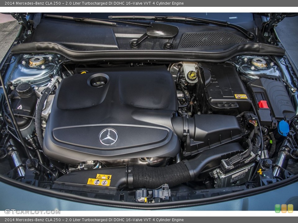 2.0 Liter Turbocharged DI DOHC 16-Valve VVT 4 Cylinder Engine for the 2014 Mercedes-Benz CLA #87990648