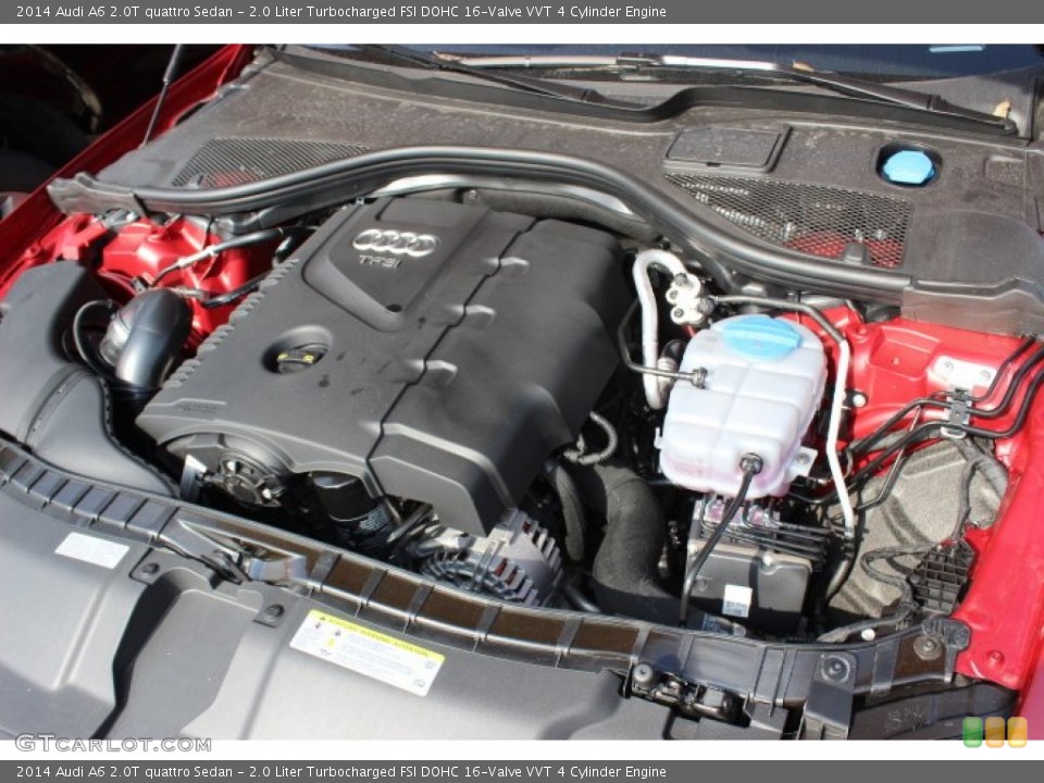2.0 Liter Turbocharged FSI DOHC 16-Valve VVT 4 Cylinder Engine for the 2014 Audi A6 #88035968