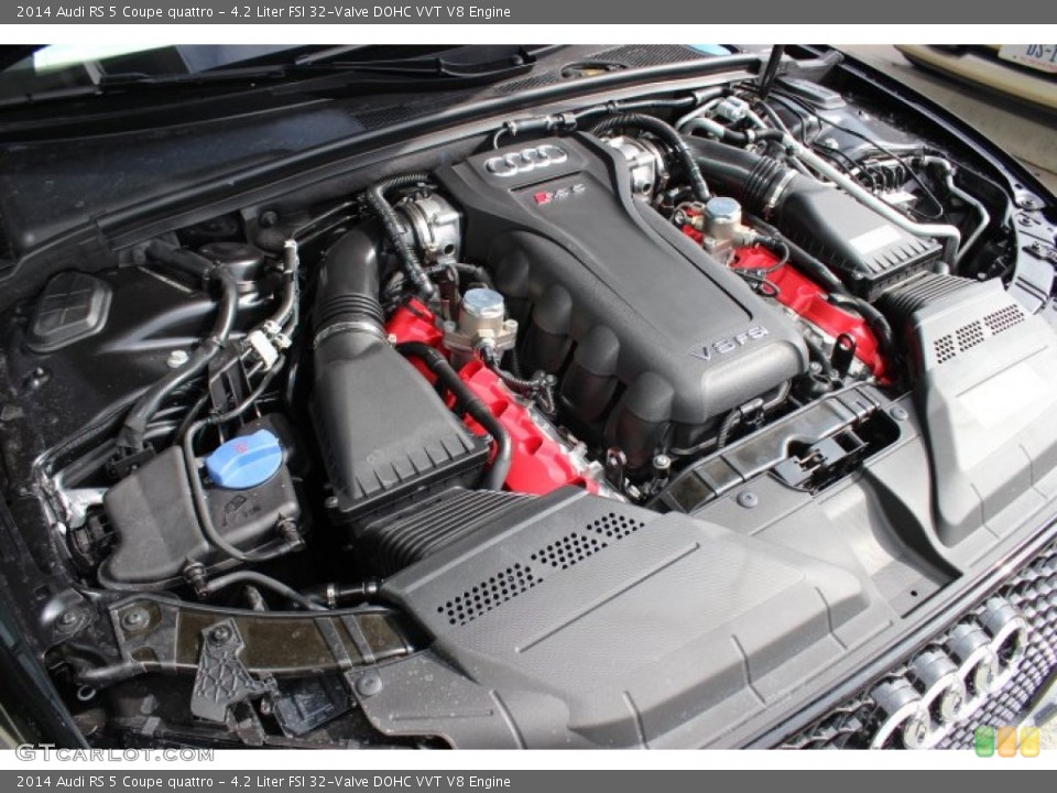 4.2 Liter FSI 32-Valve DOHC VVT V8 Engine for the 2014 Audi RS 5 #88037578
