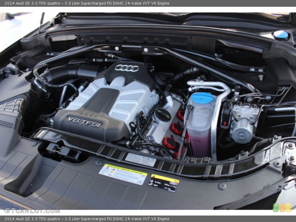 3.0 Liter Supercharged FSI DOHC 24-Valve VVT V6 Engine for the 2014 Audi Q5 #88038382