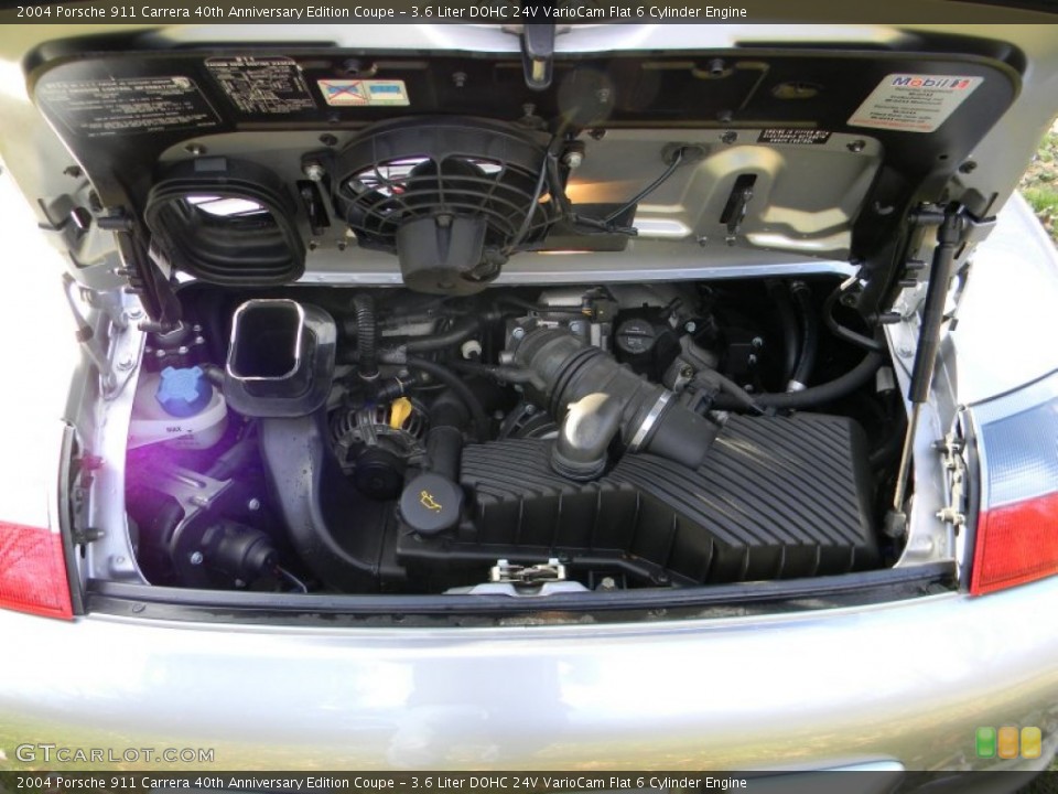 3.6 Liter DOHC 24V VarioCam Flat 6 Cylinder Engine for the 2004 Porsche 911 #88049546
