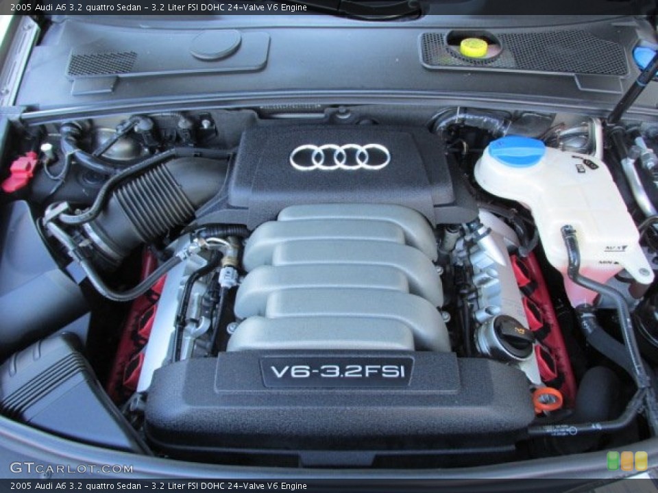 3.2 Liter FSI DOHC 24-Valve V6 Engine for the 2005 Audi A6 #88056908